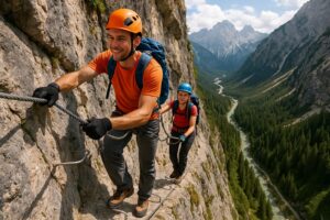 Via ferrata débutants
